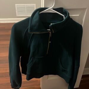 lululemon half zip scuba